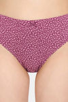 Rosaline Cotton Comfort Medium Rise Full Coverage Bikini Panty (Pack of 3) - Multicolor — thumbnail 5